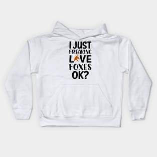 Love Foxes Kids Hoodie